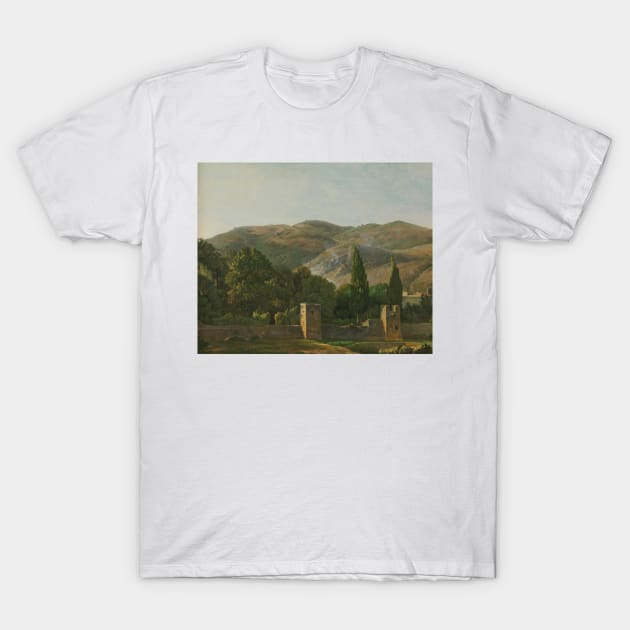 Fortified Wall, Italy by Simon Denis T-Shirt by Classic Art Stall